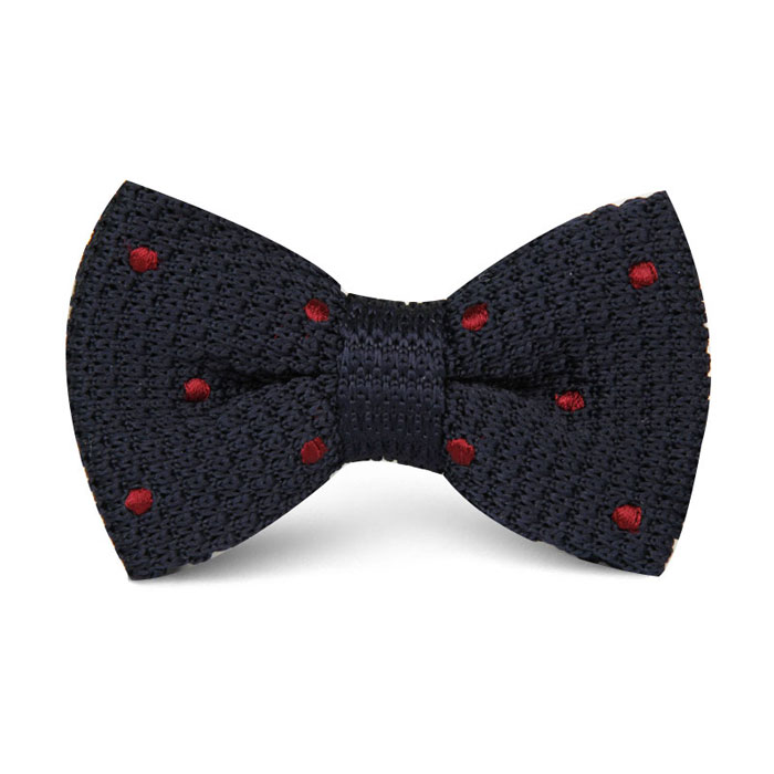 knitted bow tie